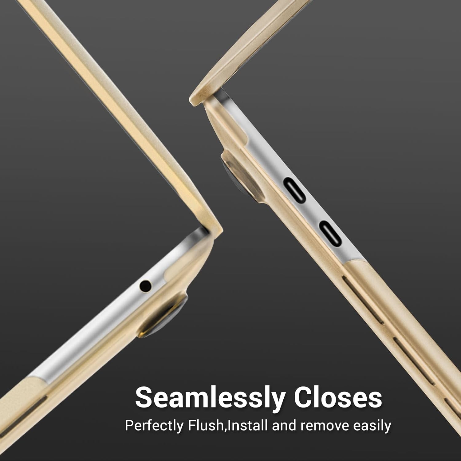 Seamlessly Closes  
Perfectly Flush, Install and remove easily