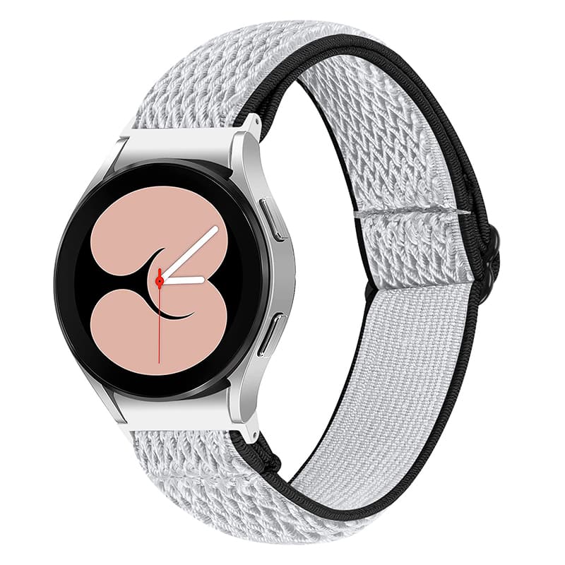 StrapsCo - Comfort Stretch Band Watch Strap For Samsung Galaxy Watch 7 - White & Black price history on PriceWatchPro