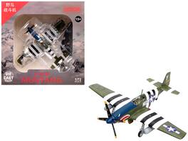 North American P-51B Mustang Aircraft "Blue-Nosed Bastards of Bodney" (1944) US Army Air Forces 1/72 Diecast by Legion