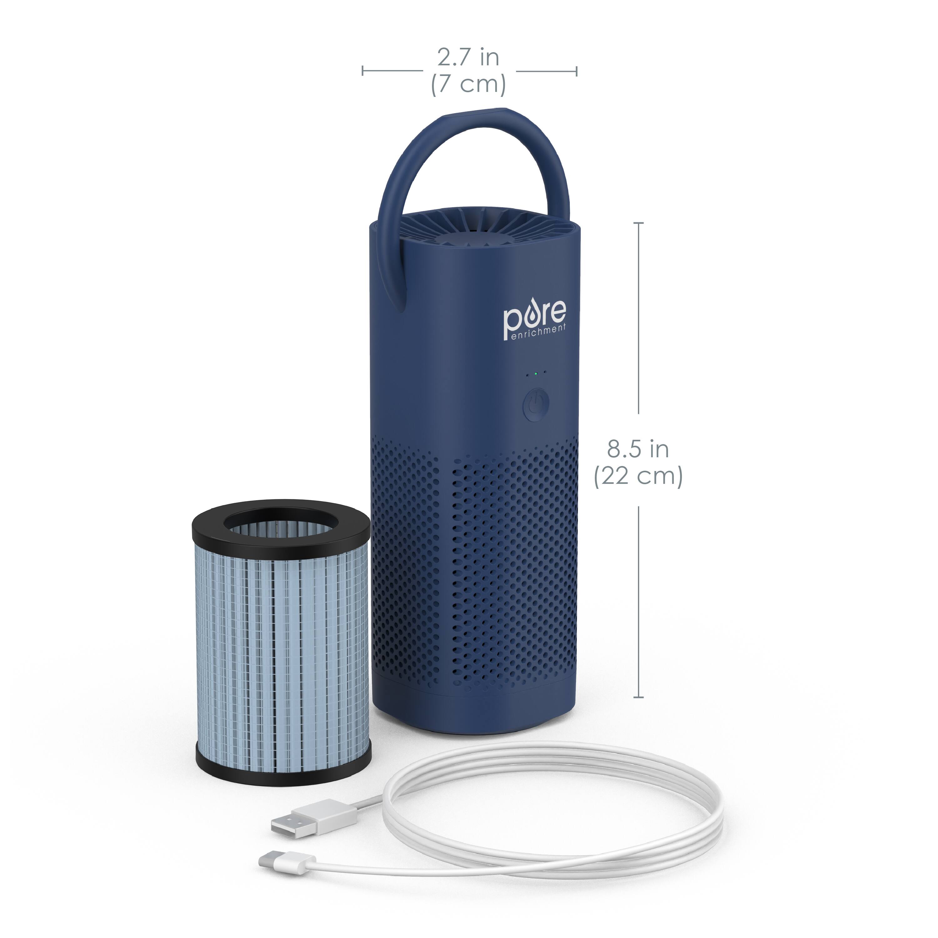 Alt View 17. Pure Enrichment - True HEPA Portable Air Purifier - Blue.