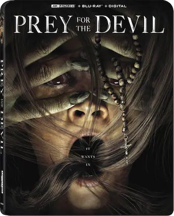 Front. Prey For The Devil - 4K Blu-Ray.