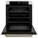 Angle. ZLINE - ZLINE Autograph 30 in. True Convection Single Wall Oven in Stainless Steel & Bronze Helix Handle (WASZ-30-KCB) - Stainless Steel.