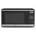 Farberware - 1.6 cu. ft. Countertop Microwave Oven – 1100W Power, Auto Cook Settings, and Safety Lock – - Stainless Steel