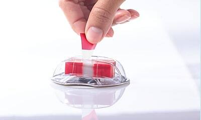 Alt View 3. Post-it - Flags, 1" Wide, 200 Flags/Pack  - Red.