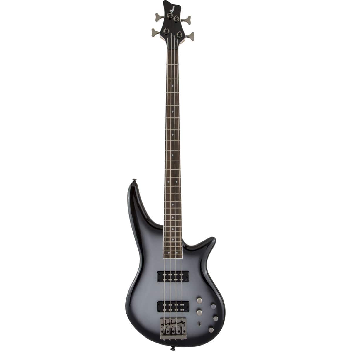 Jackson - JS Spectra Bass JS3 Electric Guitar, Laurel Fingerboard,Silverburst