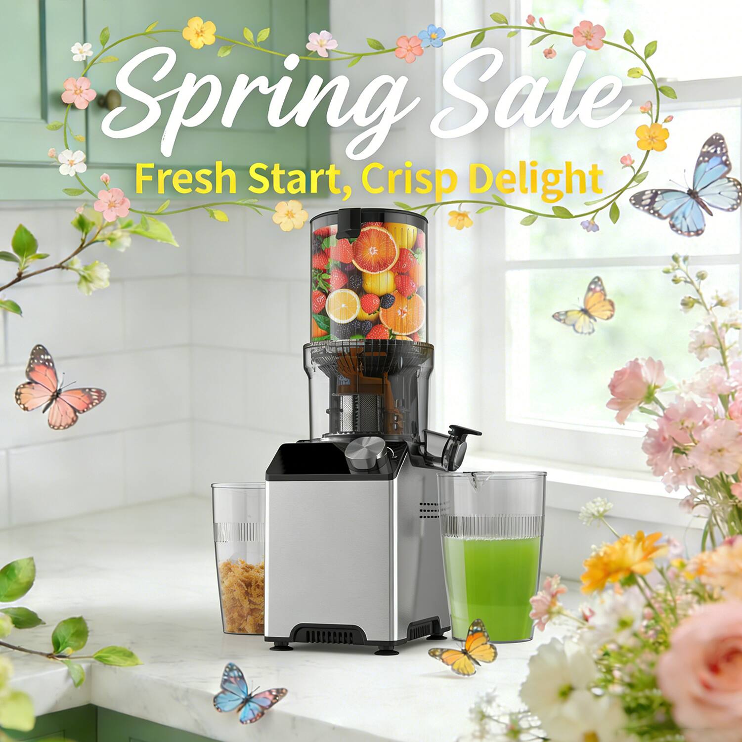 Spring Sale  
Fresh Start, Crisp Delight