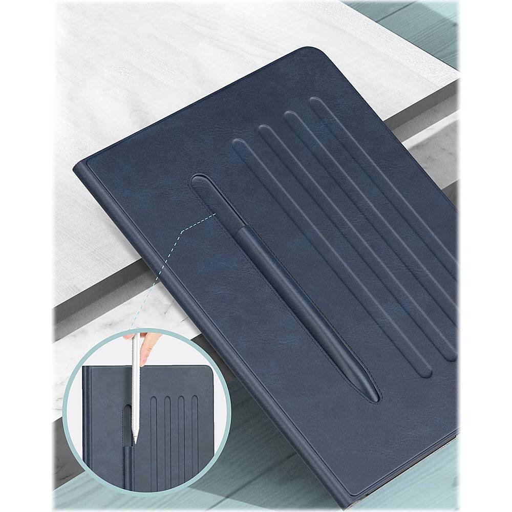 Alt View 13. SaharaCase - Indy Series Folio Case for Apple iPad Pro 11" (2nd, 3rd, and 4th Gen), iPad Air 11'' M3/M2 - Navy.