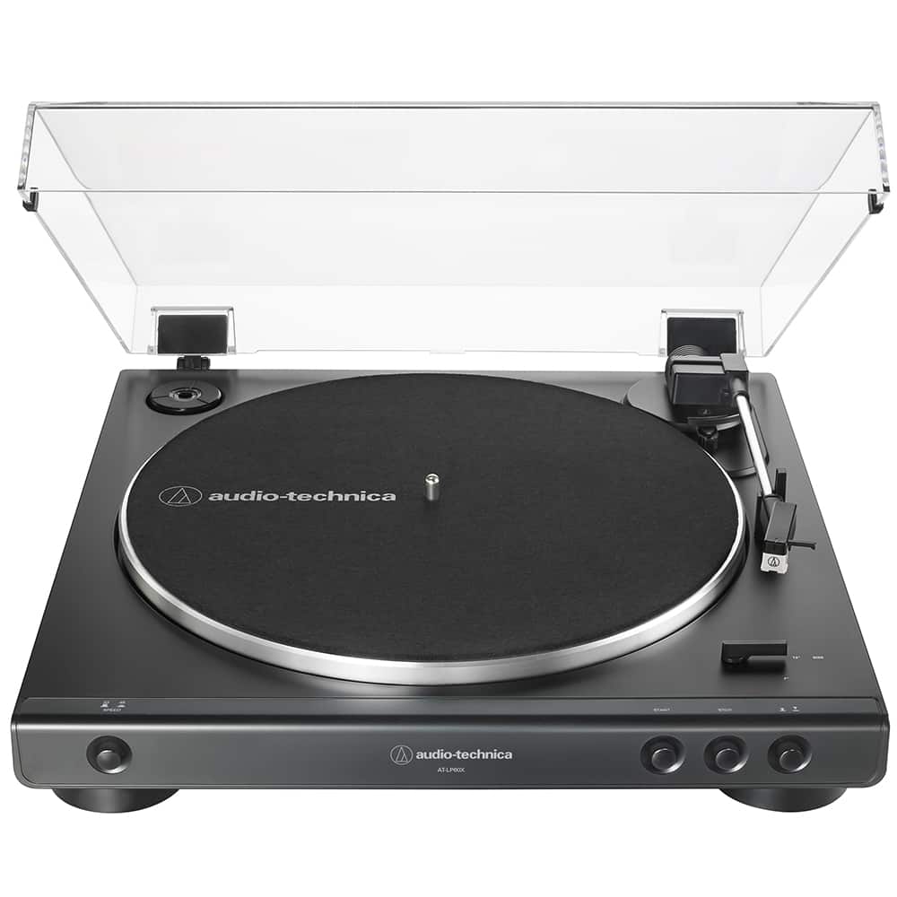 Audio Technica Fully Automatic Belt Drive Stereo Turntable Black