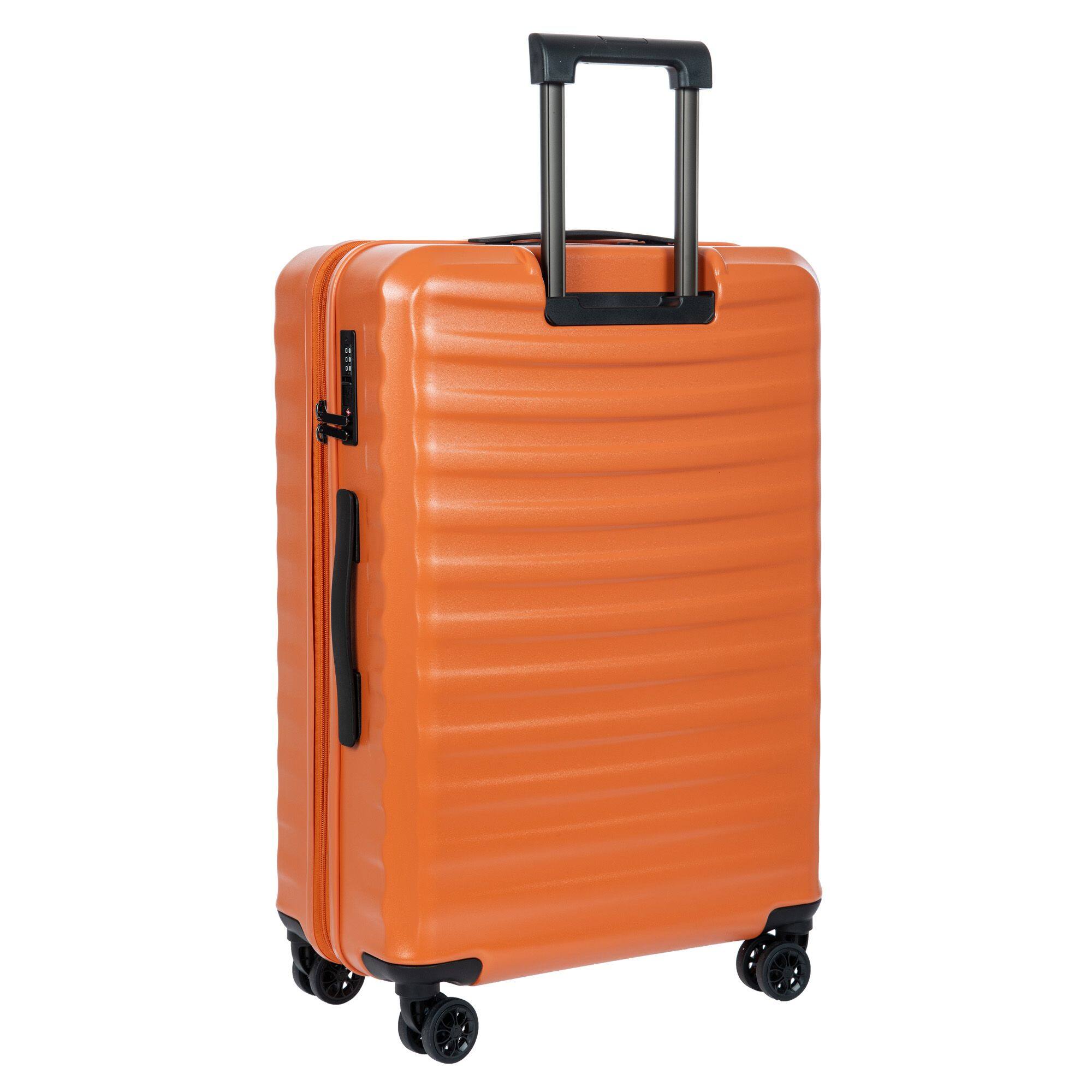 Angle. Bric's - Nausicaa Hardside Expandable 27" Medium Checked Spinner Luggage - Orange.