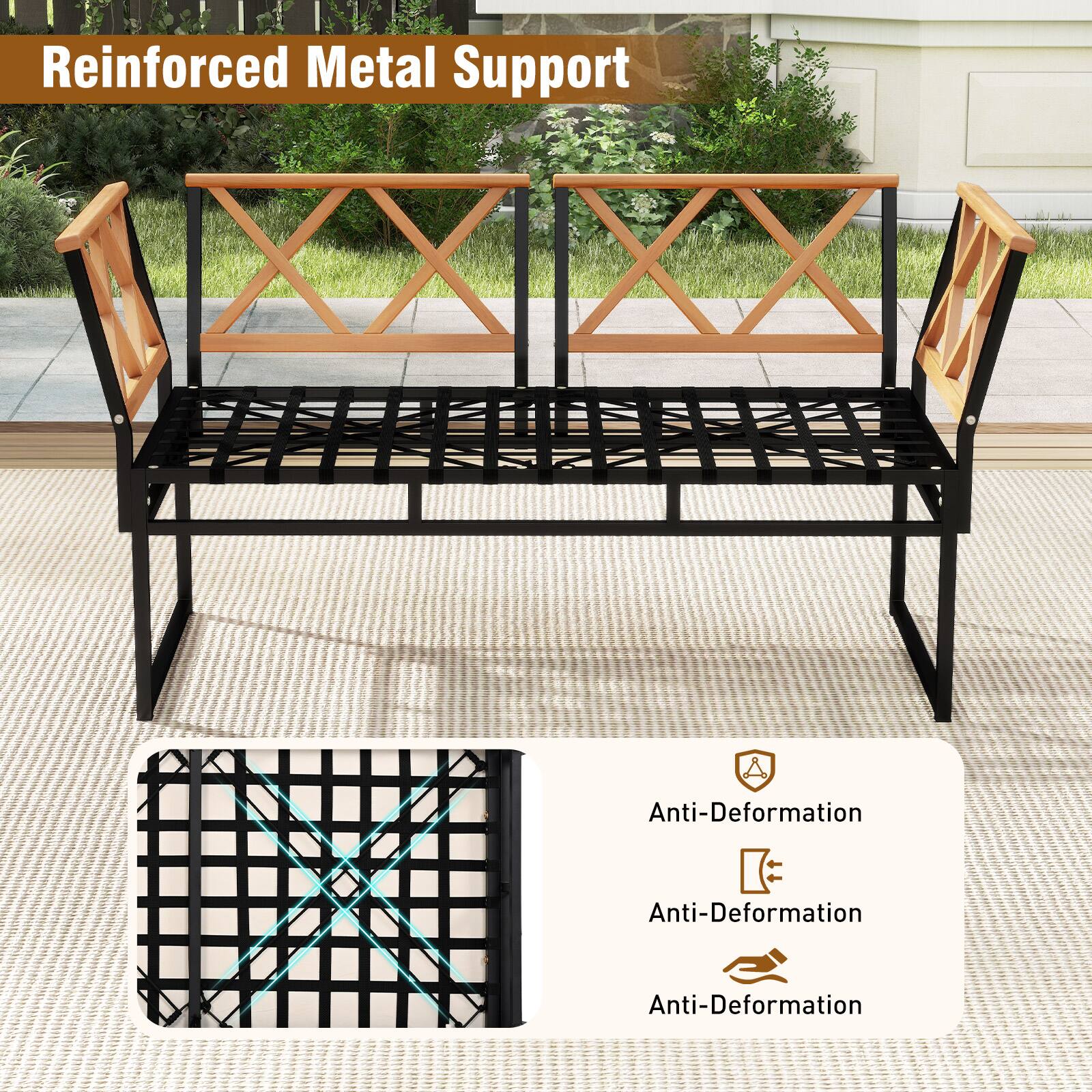 Reinforced Metal Support, Anti-Deformation, Anti-Deformation, Anti-Deformation