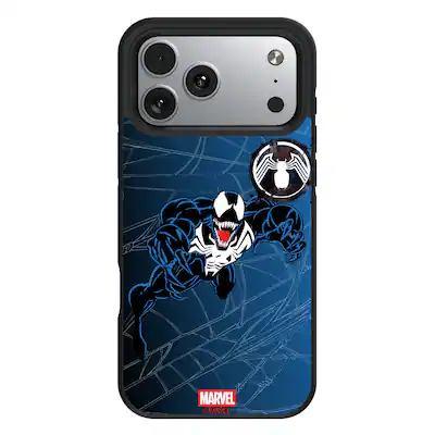 Keyscaper - Marvel MechLine Bump Phone Case - Apple iPhone 17 Pro Max - Venom Keyscaper - Marvel MechLine Bump Phone Case - Apple iPhone 17 Pro Max - Venom