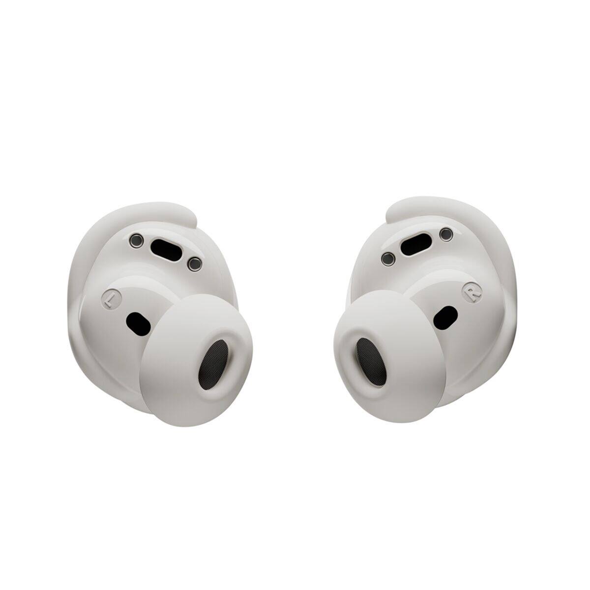 Alt View 9. Bose - Bose QuietComfort Wireless Noise Cancelling Earbuds, White Smoke, Bundle with 10000mAh 38.5Wh Qi Wireless Portable Power.