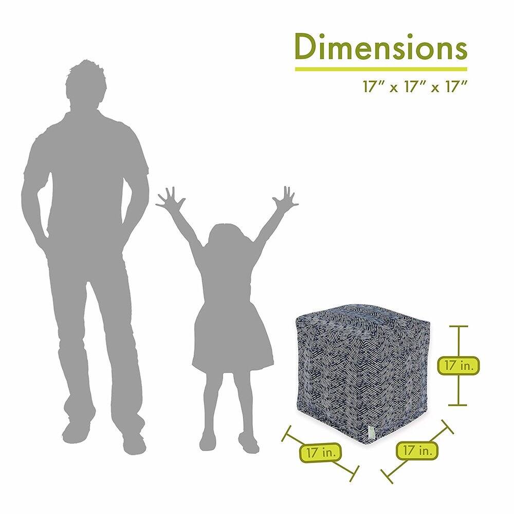 Dimensions: 17" x 17" x 17"  
17 in. x 17 in. x 17 in.