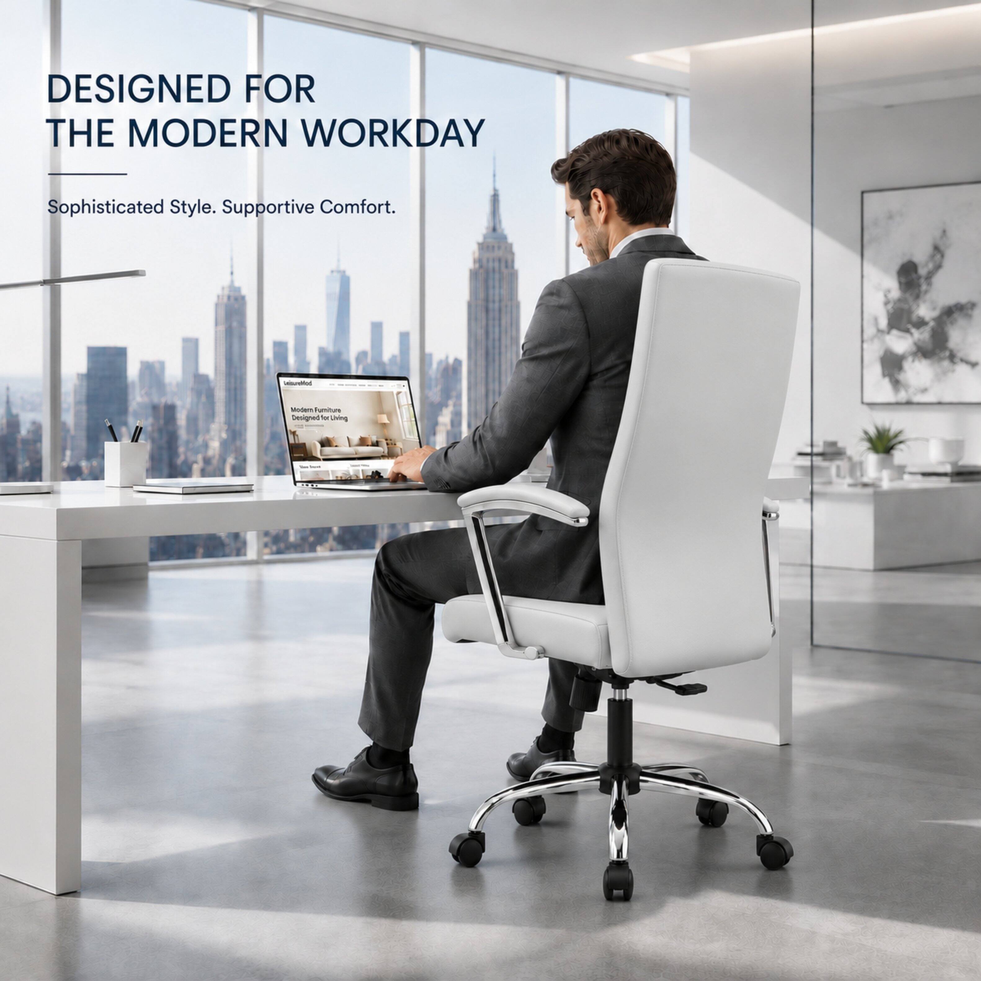DESIGNED FOR THE MODERN WORKDAY  
Sophisticated Style. Supportive Comfort.  

Modern Furniture Designed for Living
