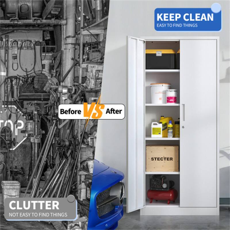 Before vs After

KEEP CLEAN  
EASY TO FIND THINGS

CLUTTER  
NOT EASY TO FIND THINGS
