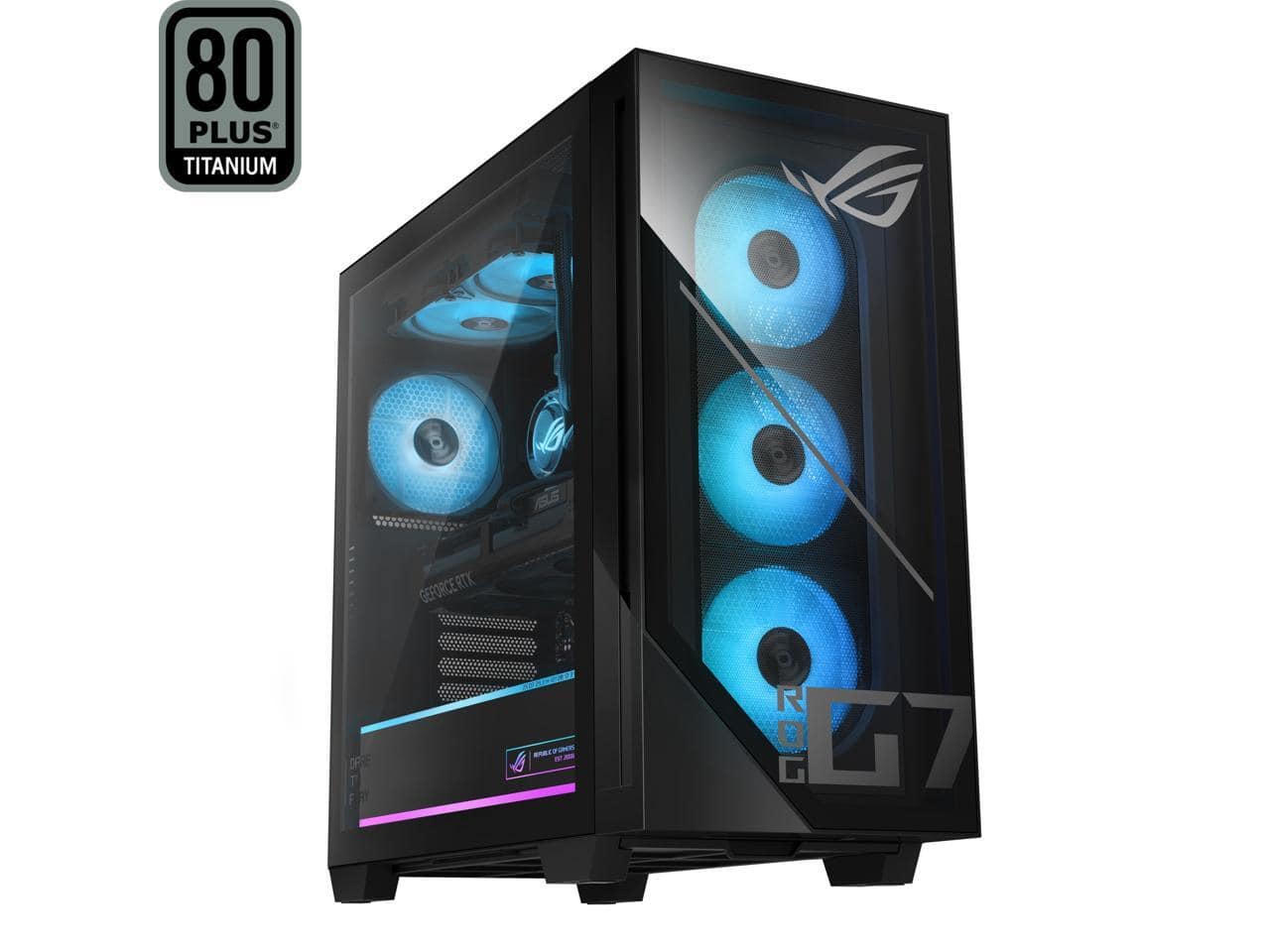 ASUS - G700TF Desktop: Core Ultra 7 265KF, RTX 5070 Ti 16GB, 16GB DDR5, 1TB SSD, Win 11