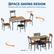 SPACE-SAVING DESIGN
Tucked under the table, perfect for small spaces.
In Use
Stored