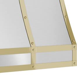 Banding Kit for Zephyr Forte Range Hood CHFT48ASX - Polished Gold