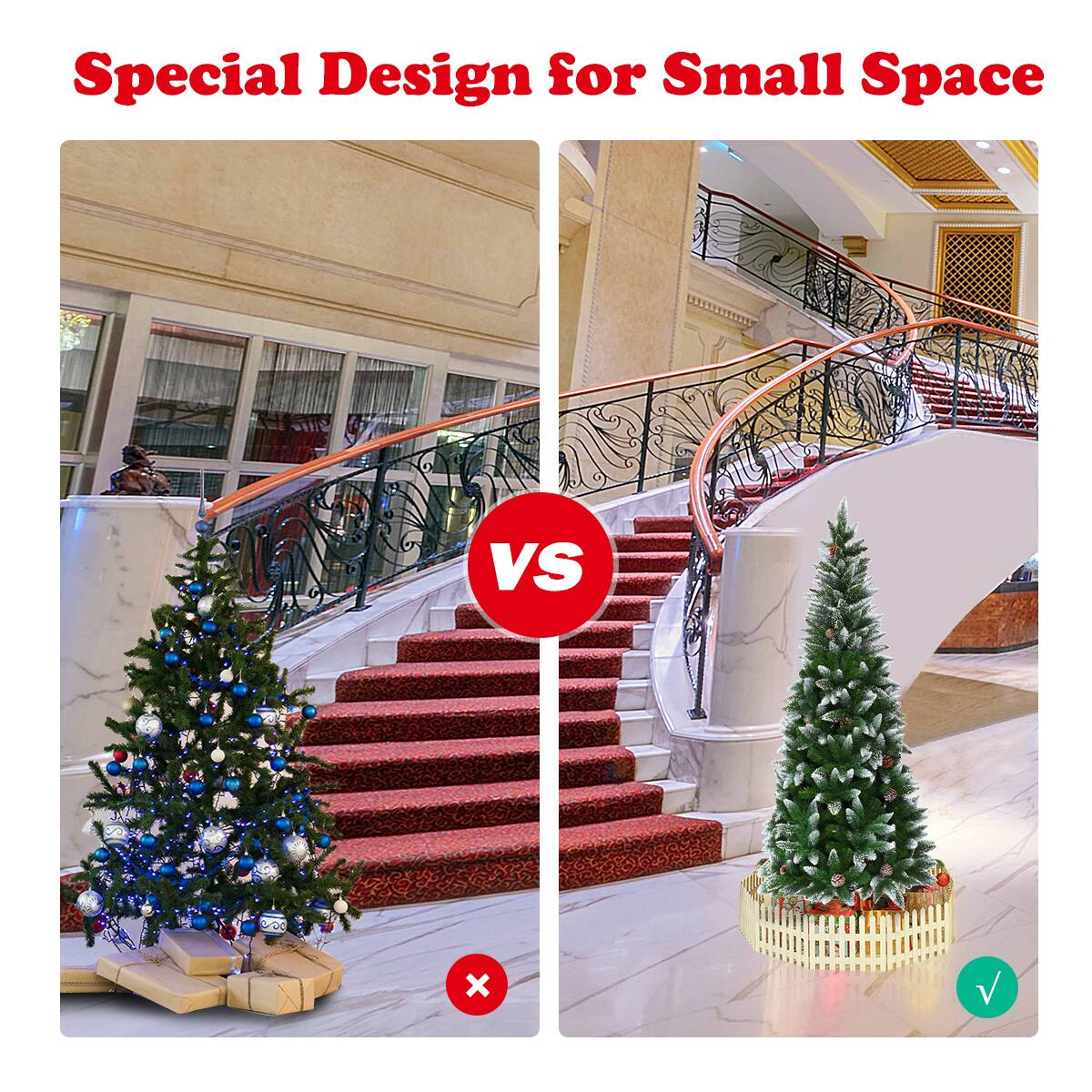 Special Design for Small Space

VS

Special Design for Small Space