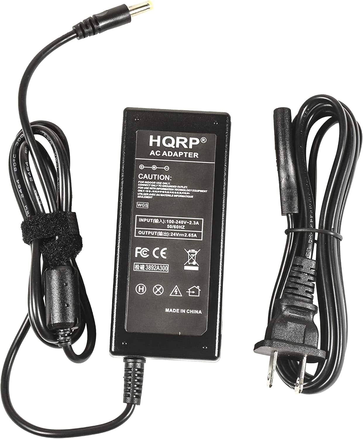 HQRP - AC Adapter for HP ScanJet 3000 Pro3000 5530 G4010 G4050 L1956A L1956AR L1957A L1957AR L1980A L1980AR L2723A Scanner