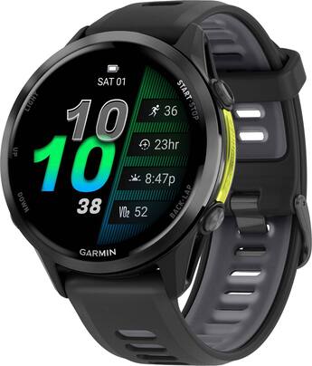 Garmin Forerunner 970 GPS Smartwatch 47 mm Titanium Carbon Gray Garmin Forerunner 970 GPS Smartwatch 47 mm Titanium Carbon Gray