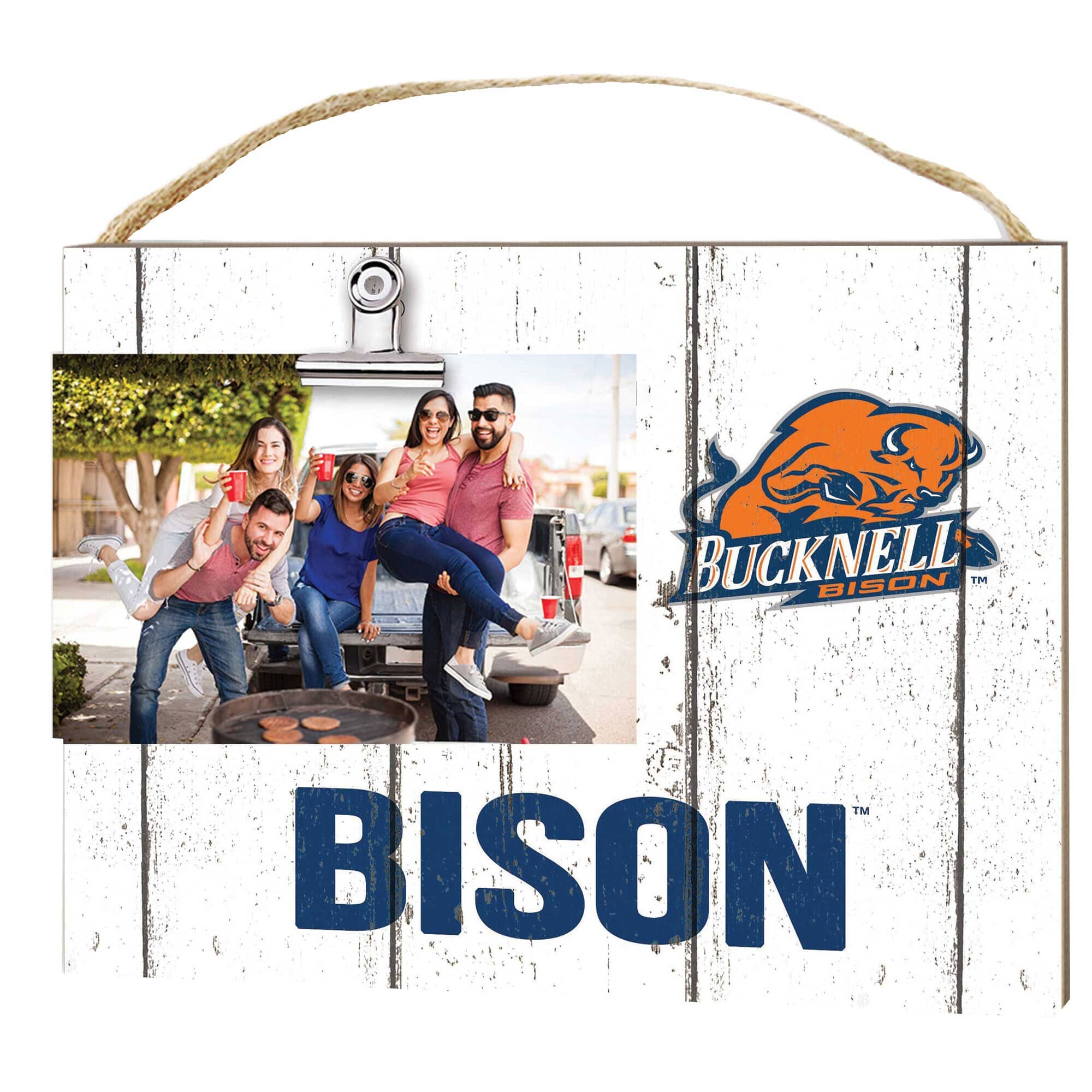 "Jardine - Bucknell Bison 8"" x 10"" Weathered Clip It Frame - White" price history on PriceWatchPro