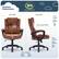 Alt View 11. Serta - Garret Bonded Leather Executive Office Chair with Premium Cushioning - Cognac.