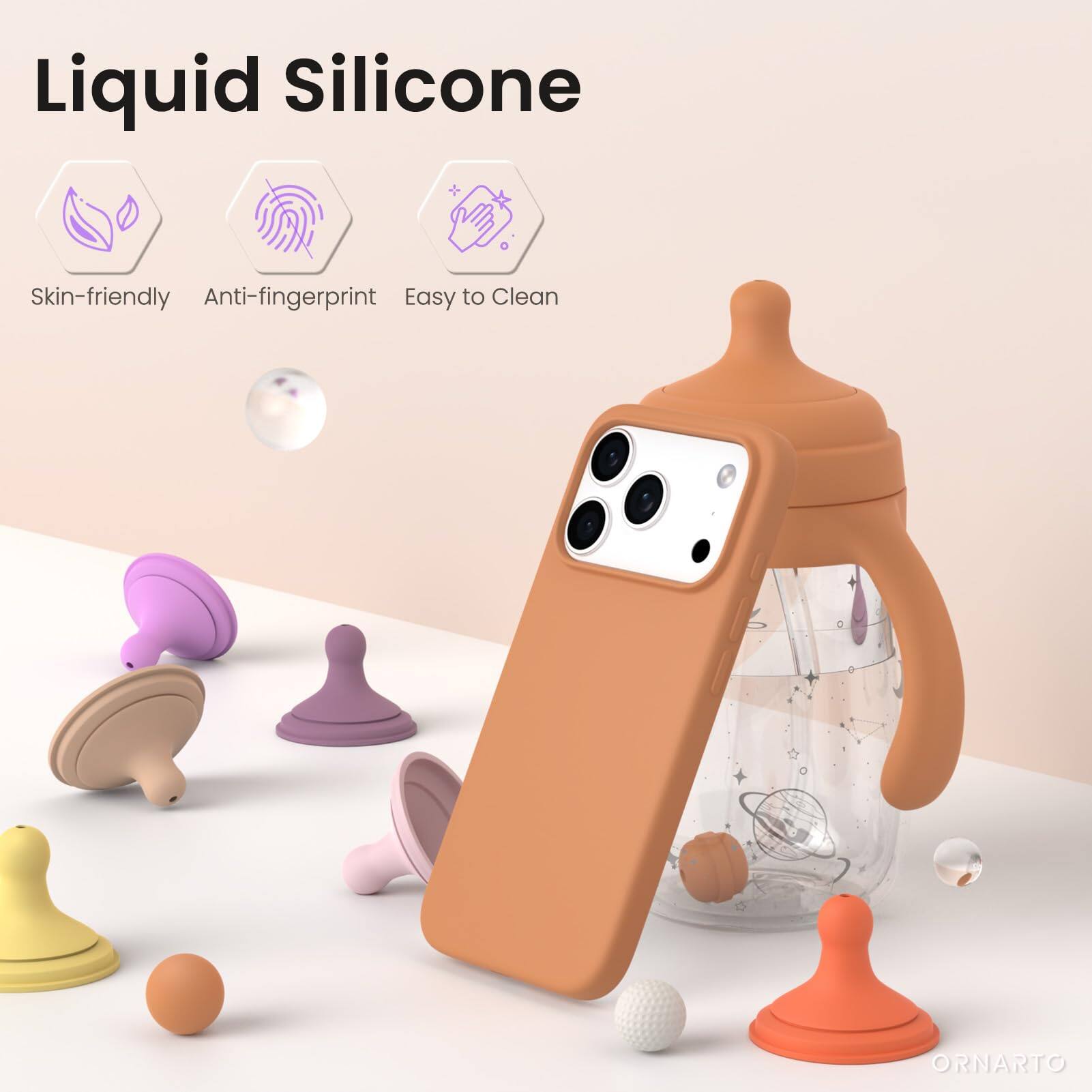 Liquid Silicone

Skin-friendly  
Anti-fingerprint  
Easy to Clean  

ORNARTO