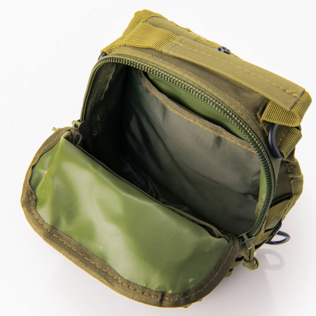 Alt View 2. Rattlesnake Tactical - Rattlesnake Tactical Sling Pack with Pistol Retention System, Green - Green.