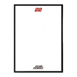 The Fan-Brand - Joey Logano 19" x 27" Framed Dry Erase Board - Multicolor
