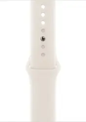 Apple - 46mm Sport Band - M/L - Starlight - Angle_Zoom