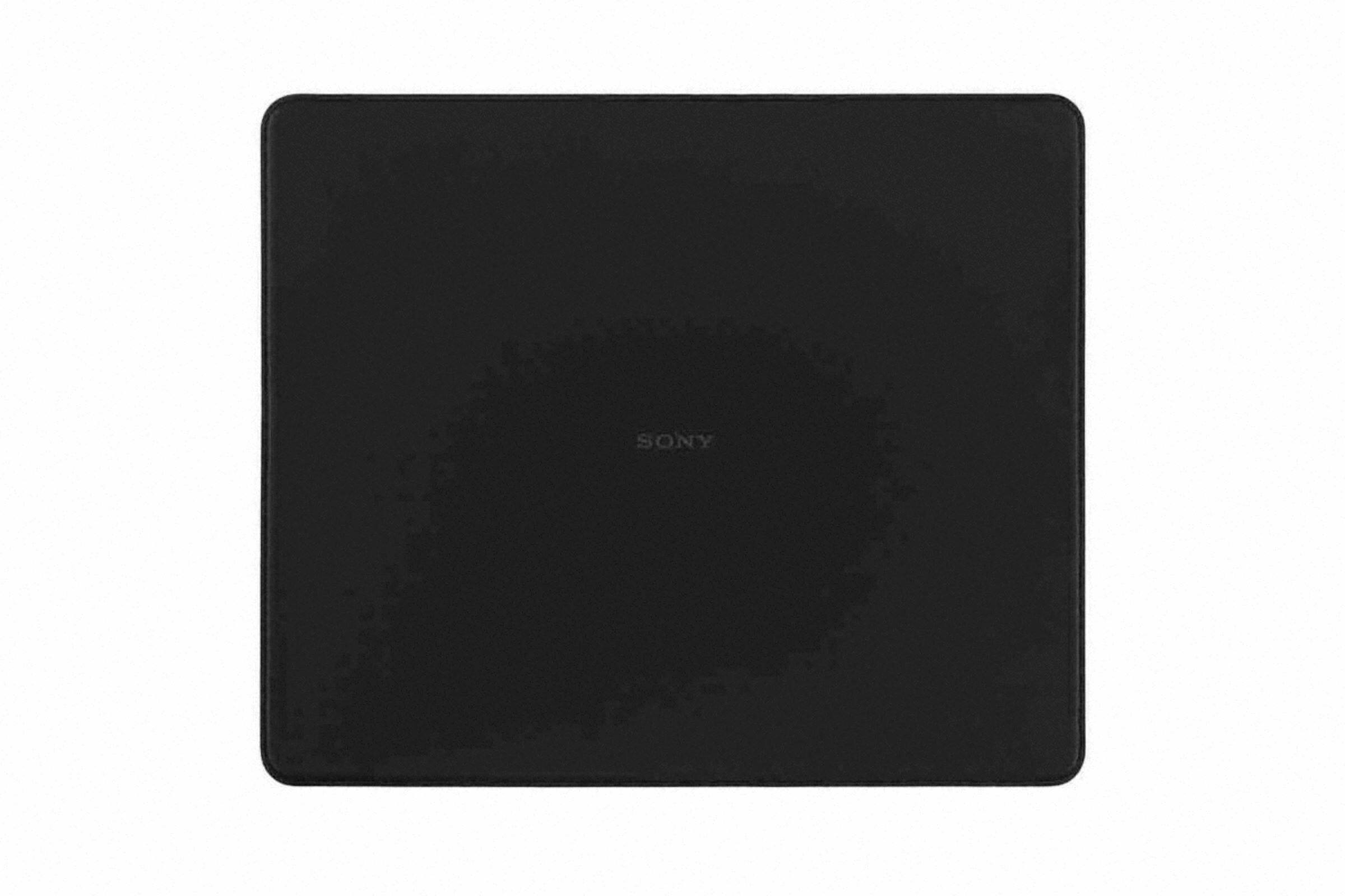 Back. Sony - INZONE Mat-F Control-Type Large 6mm Cloth Gaming Mousepad - Black.