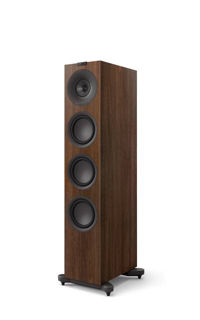 Wood Stand For Fire TV Cube And Speakers, Black And Brown (Black Walnut