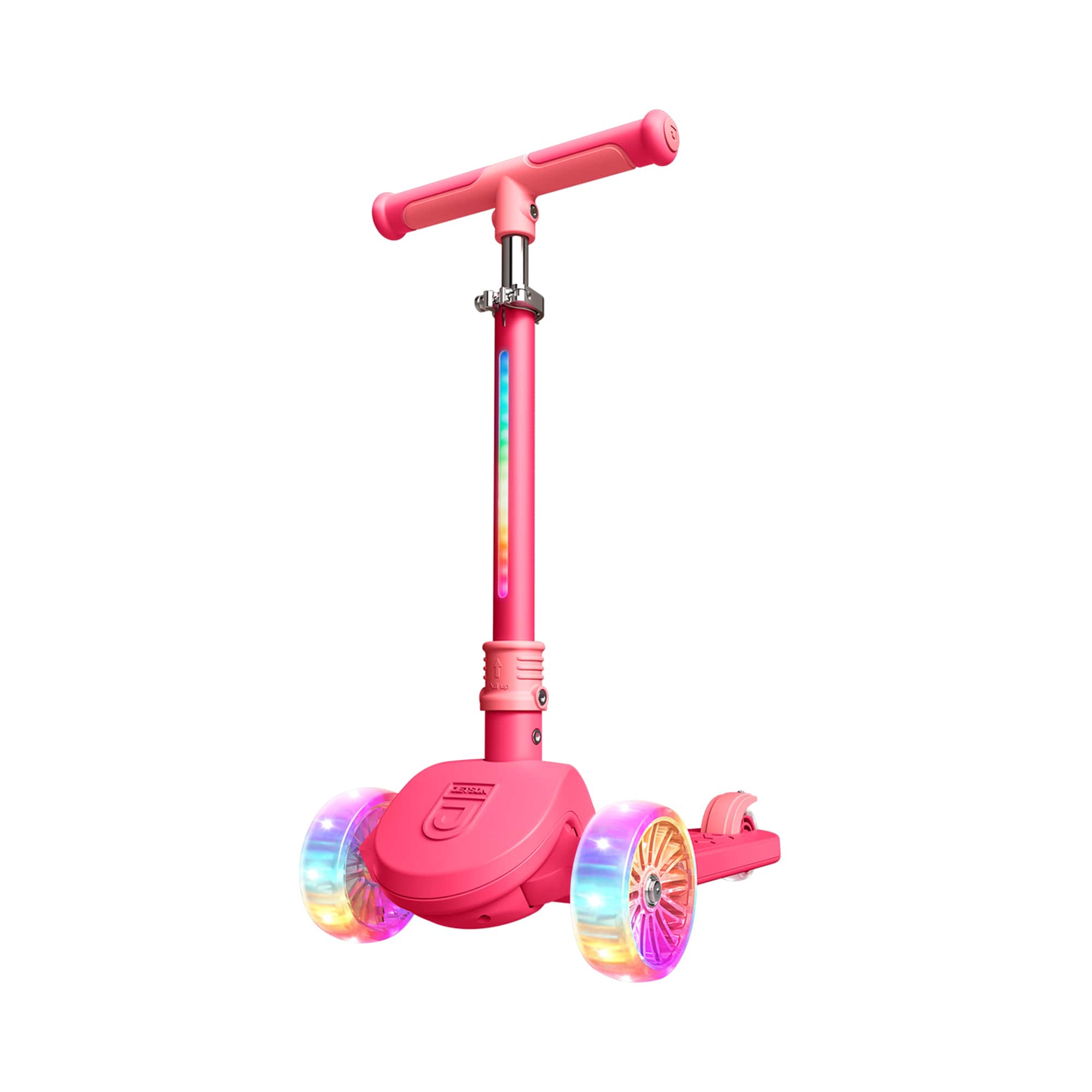 Jetson - Bloom Kick Scooter with LED Lights & Height Adjustable Handlebar - Pink