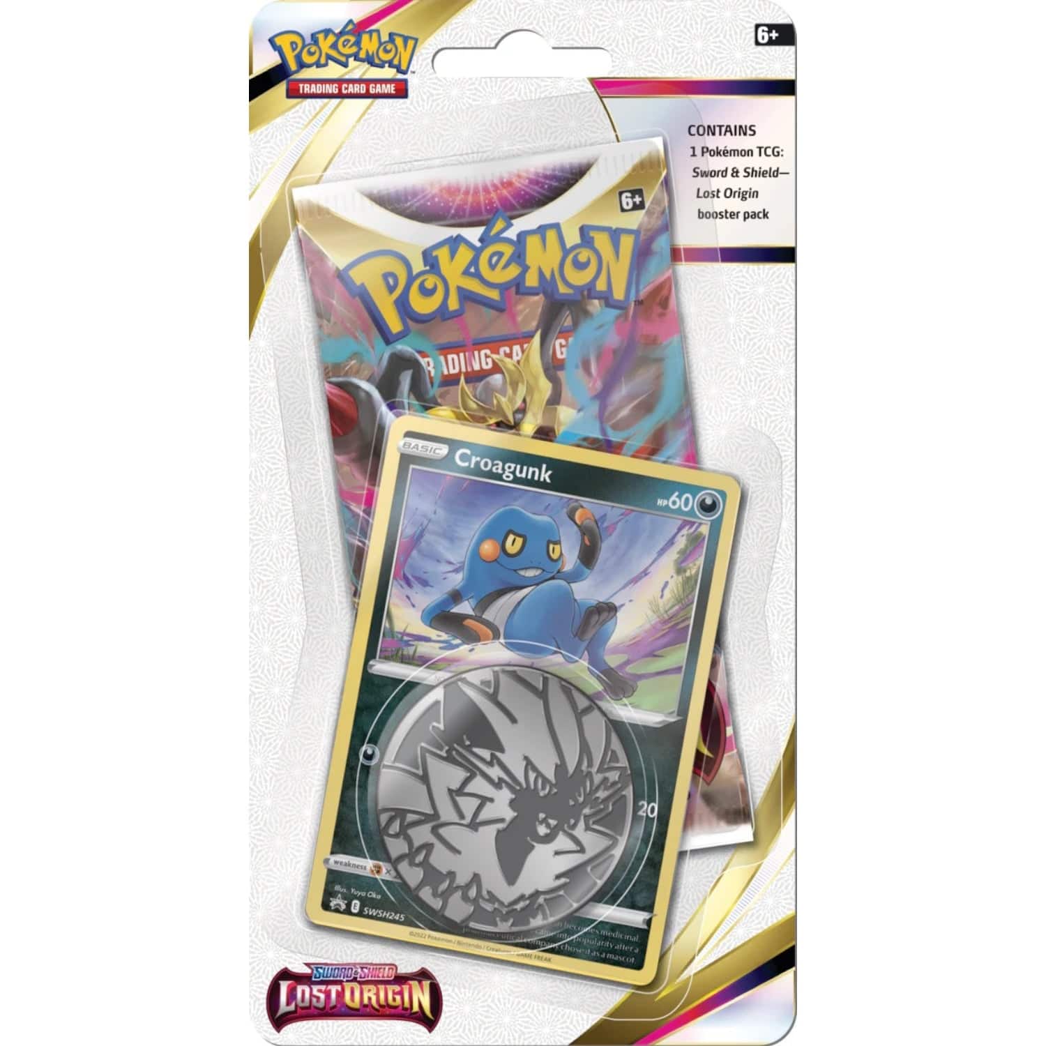 Pokémon Pokemon: Lost Origin Checklane Blister Pack Croagunk