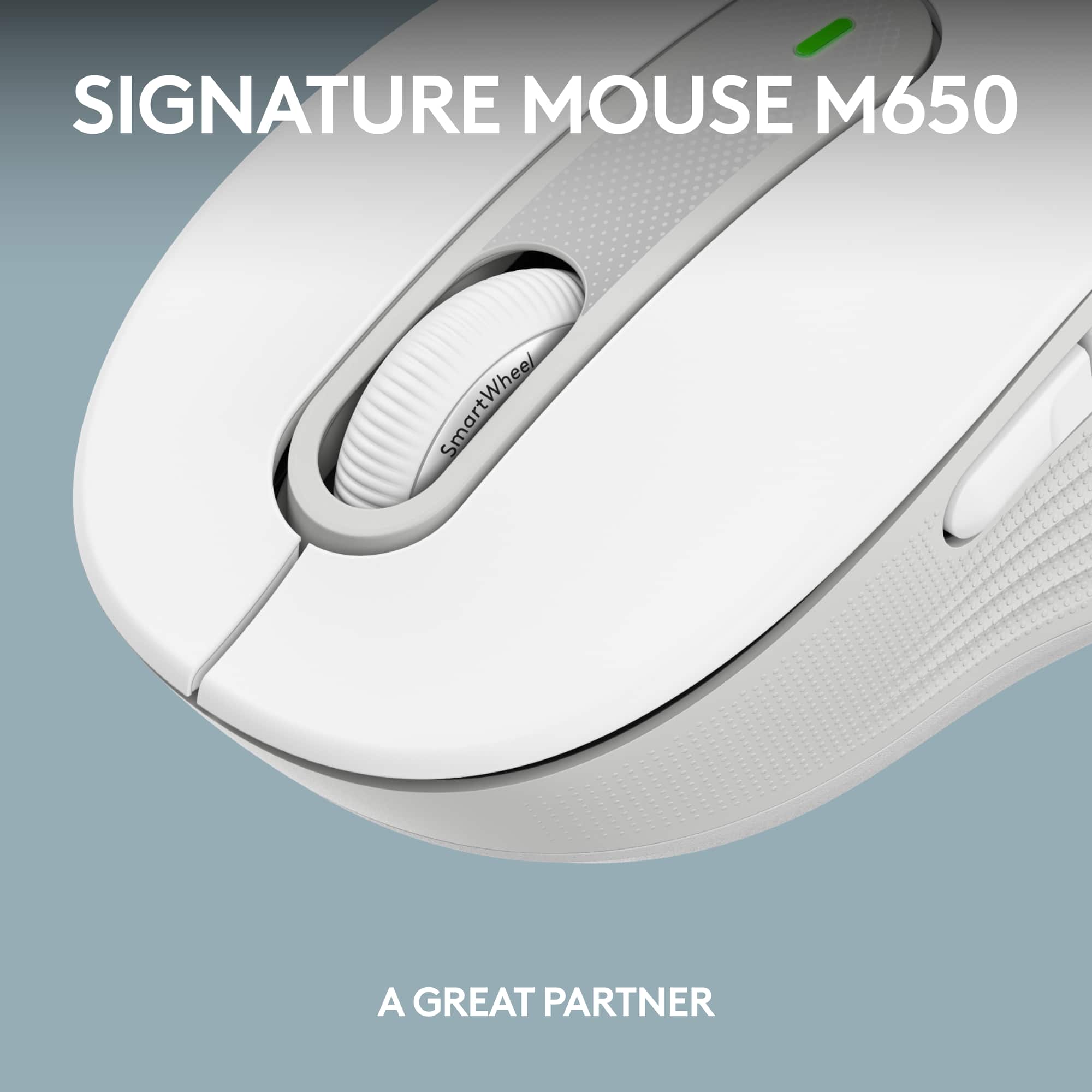 SIGNATURE MOUSE M650 SmartWheel A GREAT PARTNER