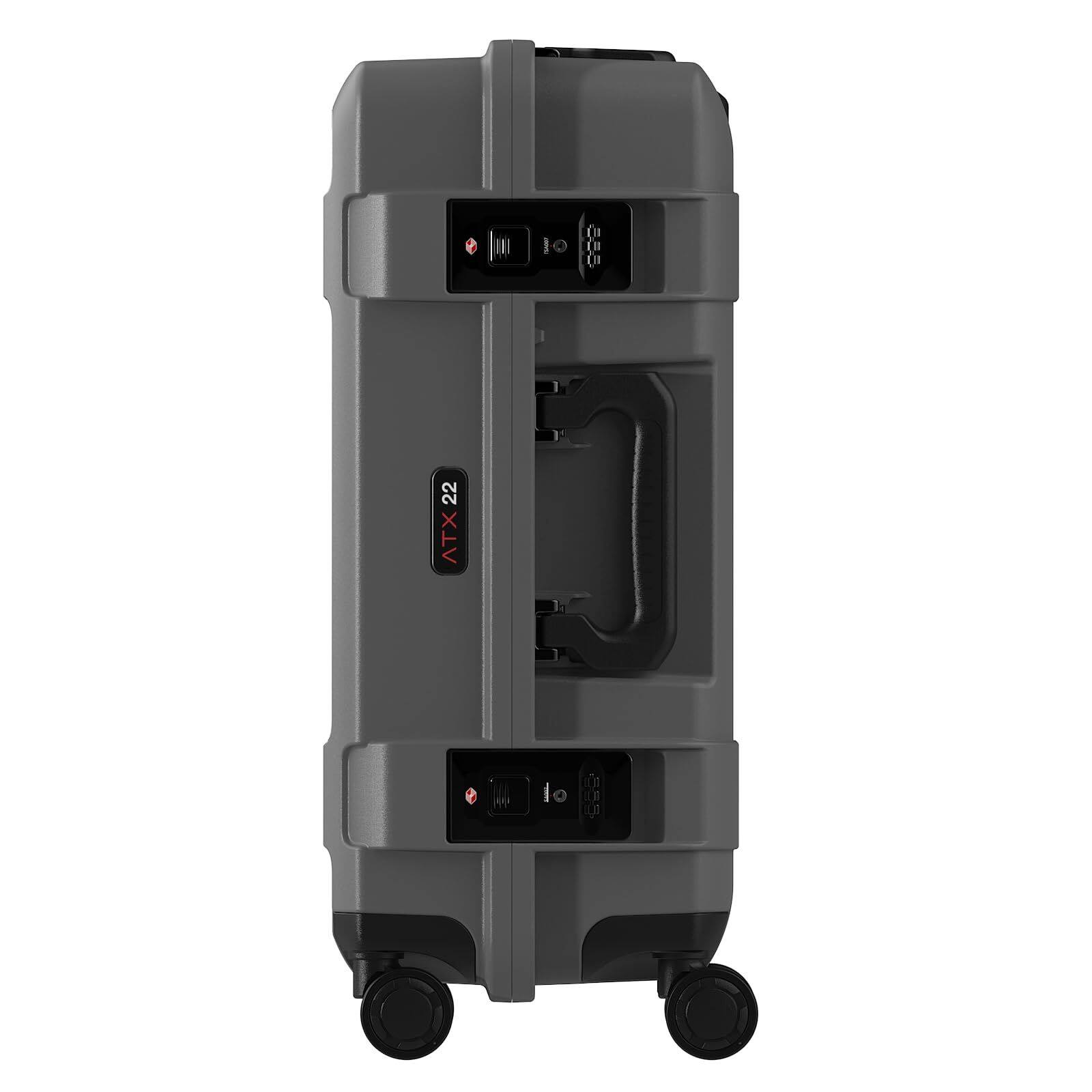 Back. Pelican - ATX Hardside 22" Carry On Luggage - Charcoal.