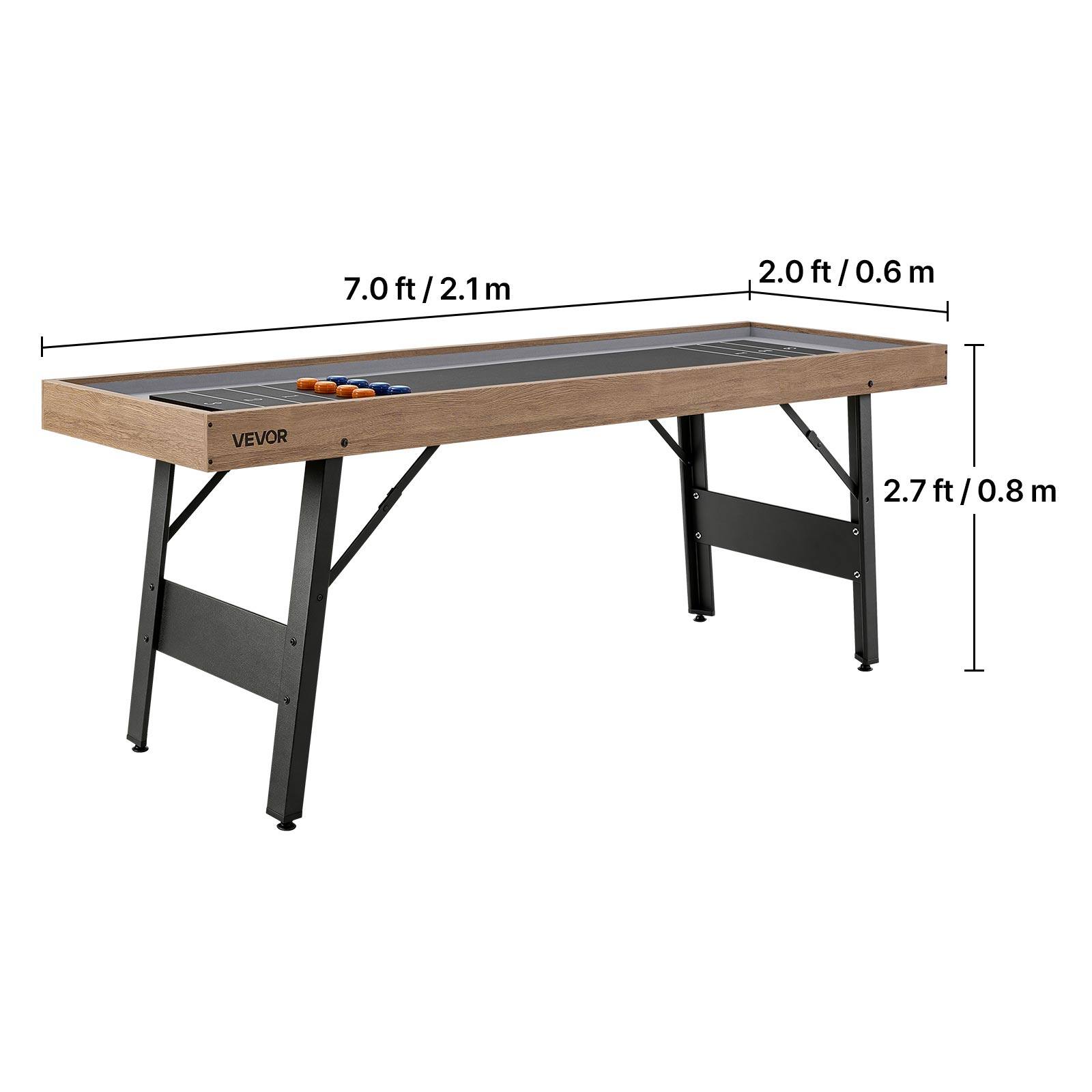 7.0 ft/2.1 m  
2.0 ft/0.6 m  
0.6 m  
VEVOR  
2.7 ft/0.8 m  
0.8 m