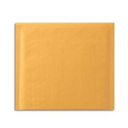 Staples - 8" x 7" Self-Sealing Bubble Mailer, CD/DVD, 12/Pack - manila