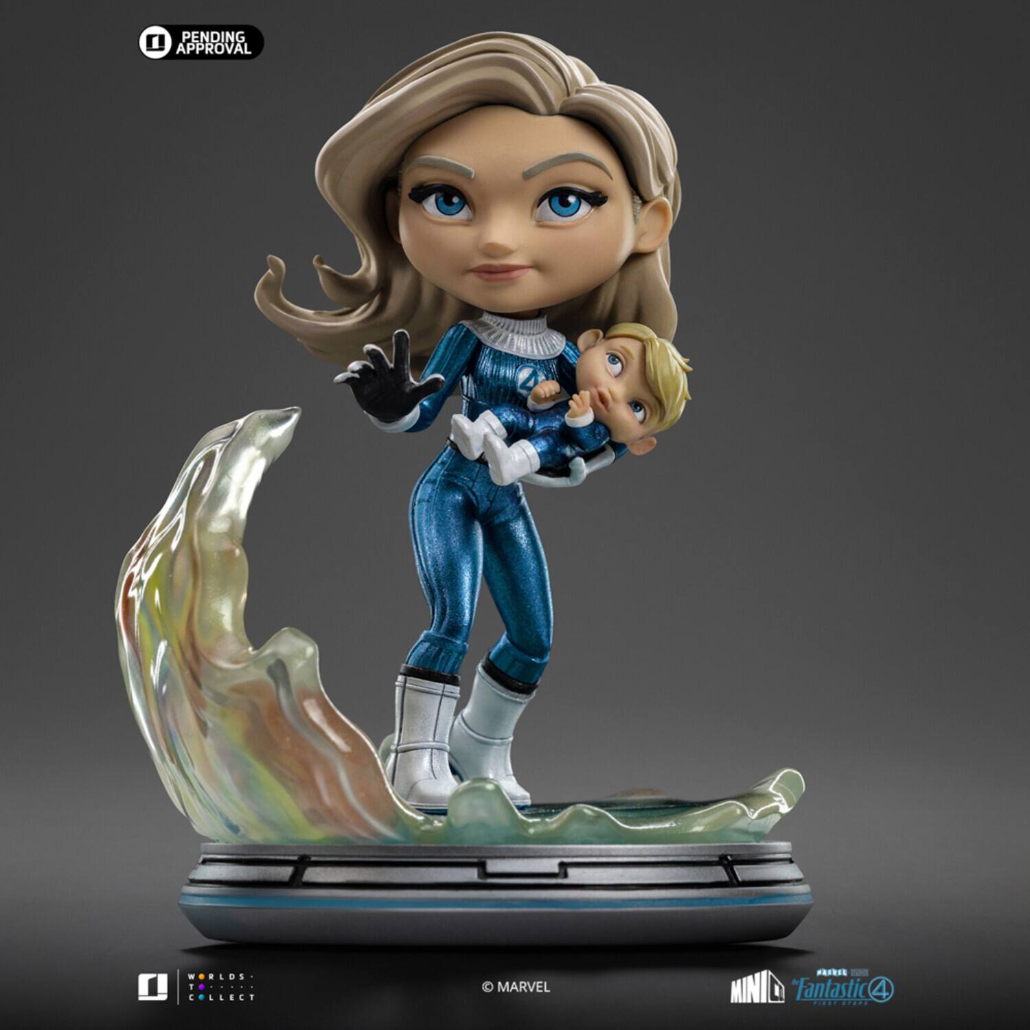 Iron Studios Fantastic Four: First Steps MiniCo Metallic 4 Pack
