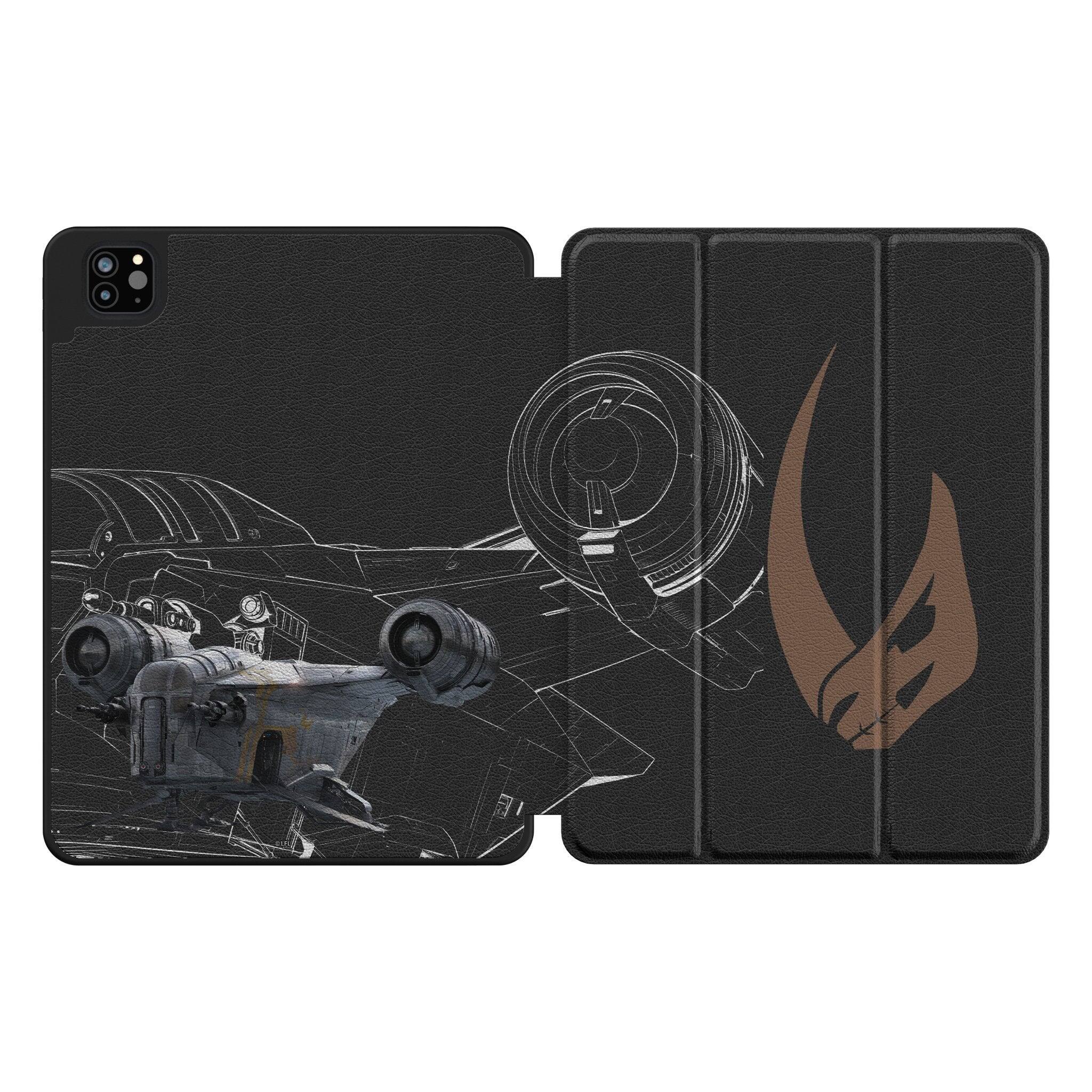 Front. Keyscaper - Star Wars: A New Hope FactionTech Tablet Case - Apple iPad Pro 11in (3rd/2nd/1st Gen) - Razor Crest.