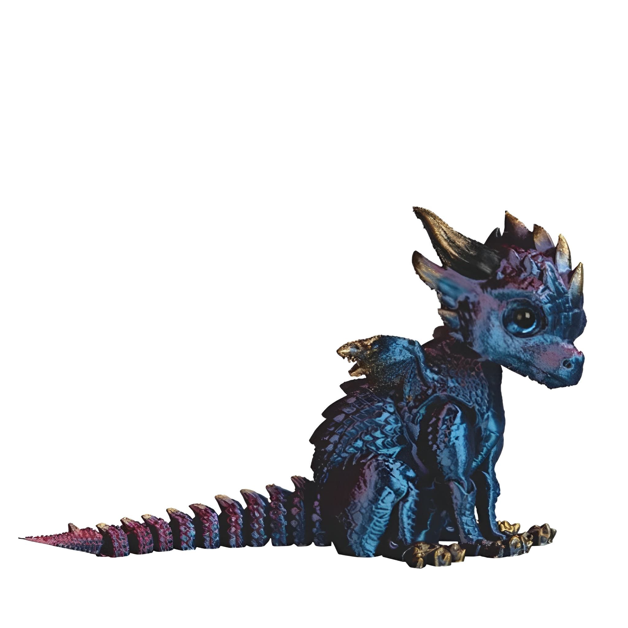FC Design - 6.25"W 3D Dragon Figurine Statue Computer Desk Tabletop Medieval Gaming Home Decor Gift - Multi-Color