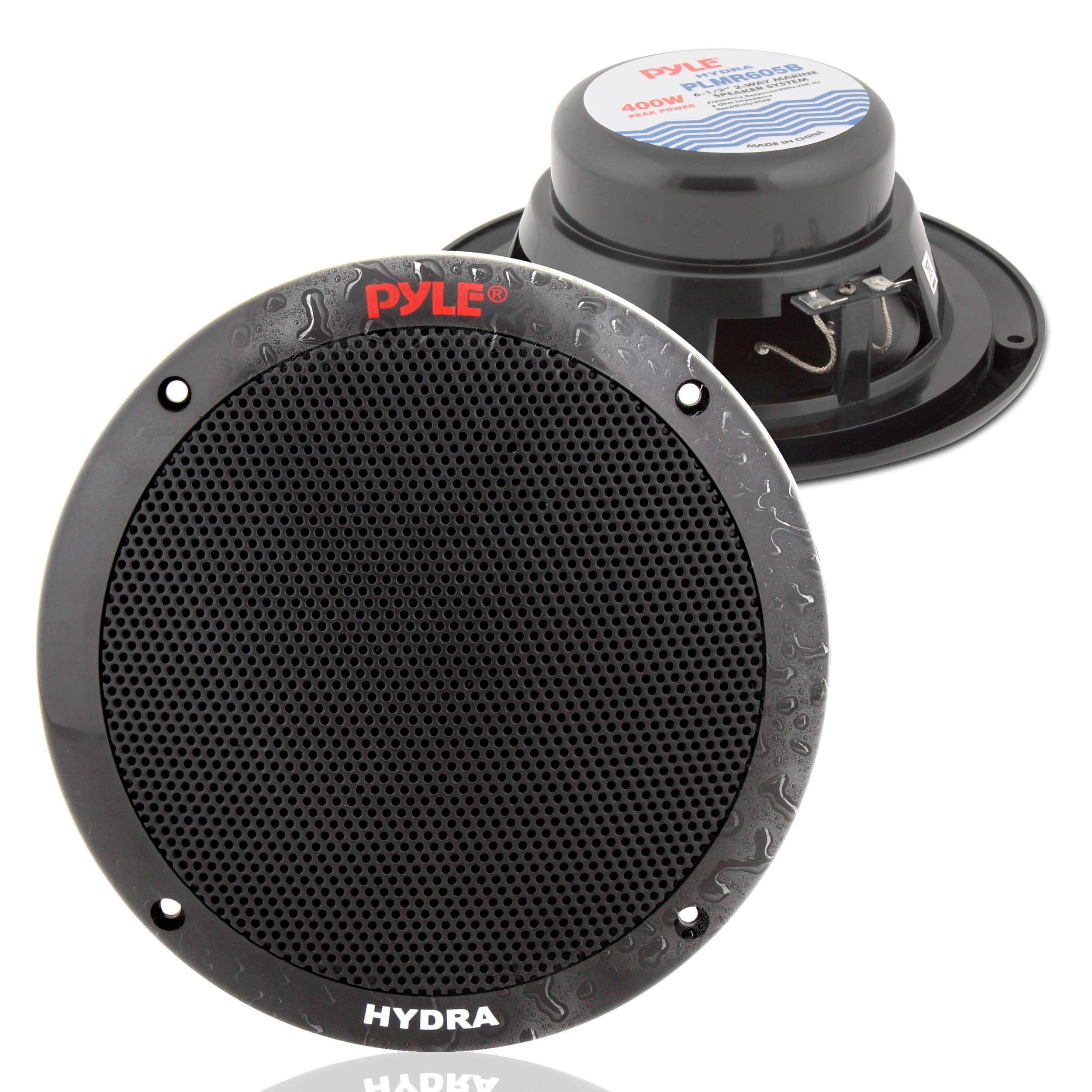 PYLE - 6.5 Inch Dual Marine Speakers - 2 Way