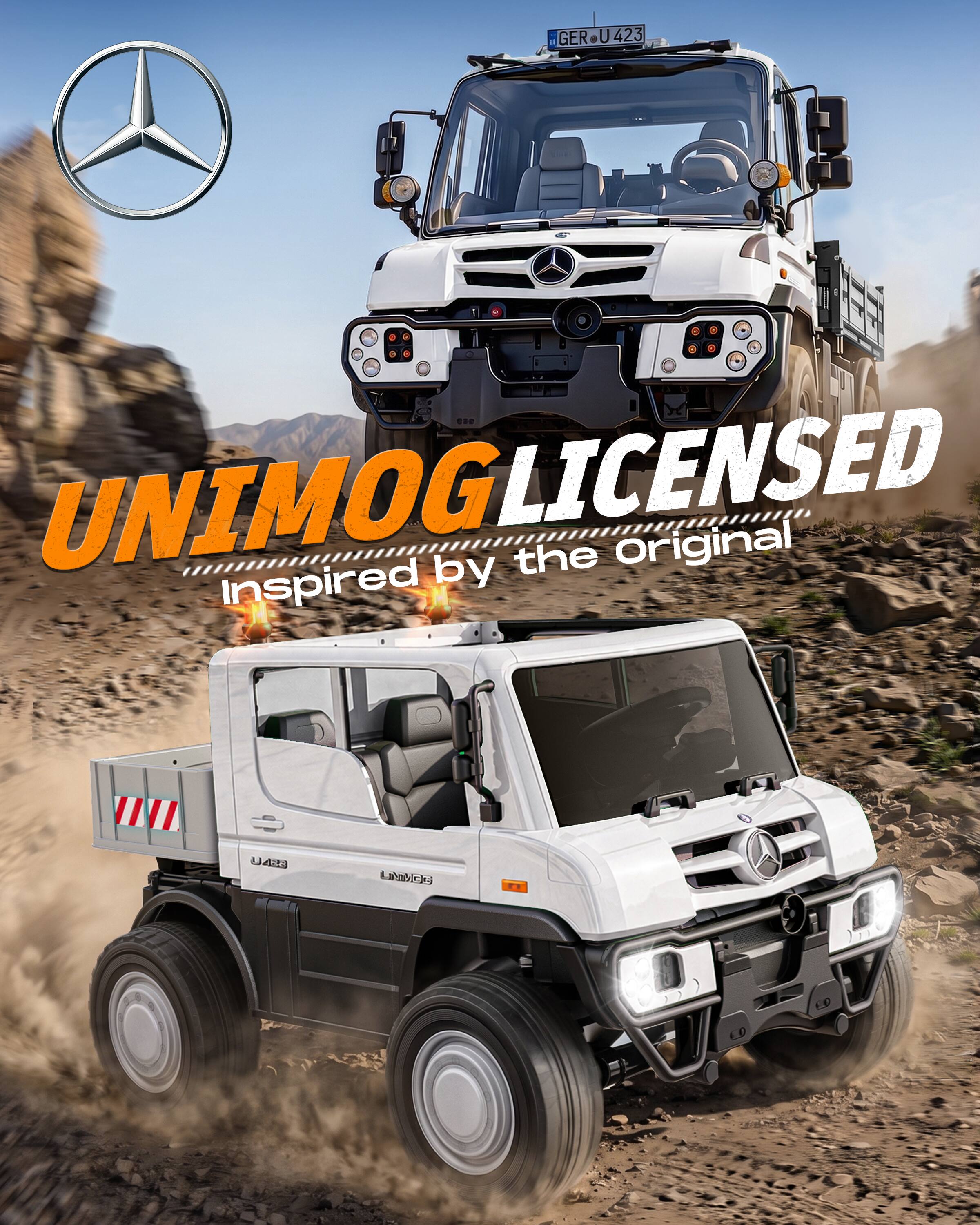 A GER U423  
UNIMOGLICENSED  
Inspired by the Original  
U423