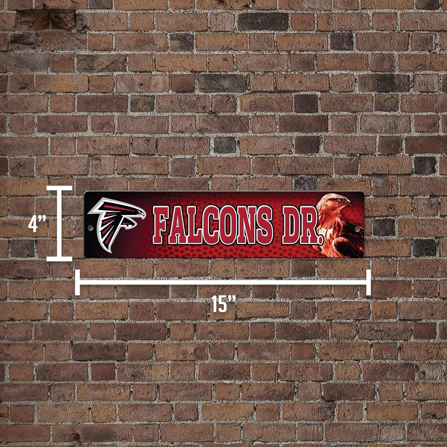 4" I FALCONS DR. 15"