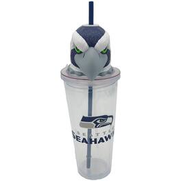 Pegasus - Seattle Seahawks Mascot Lid 24oz. Sipper Cup - Multicolor