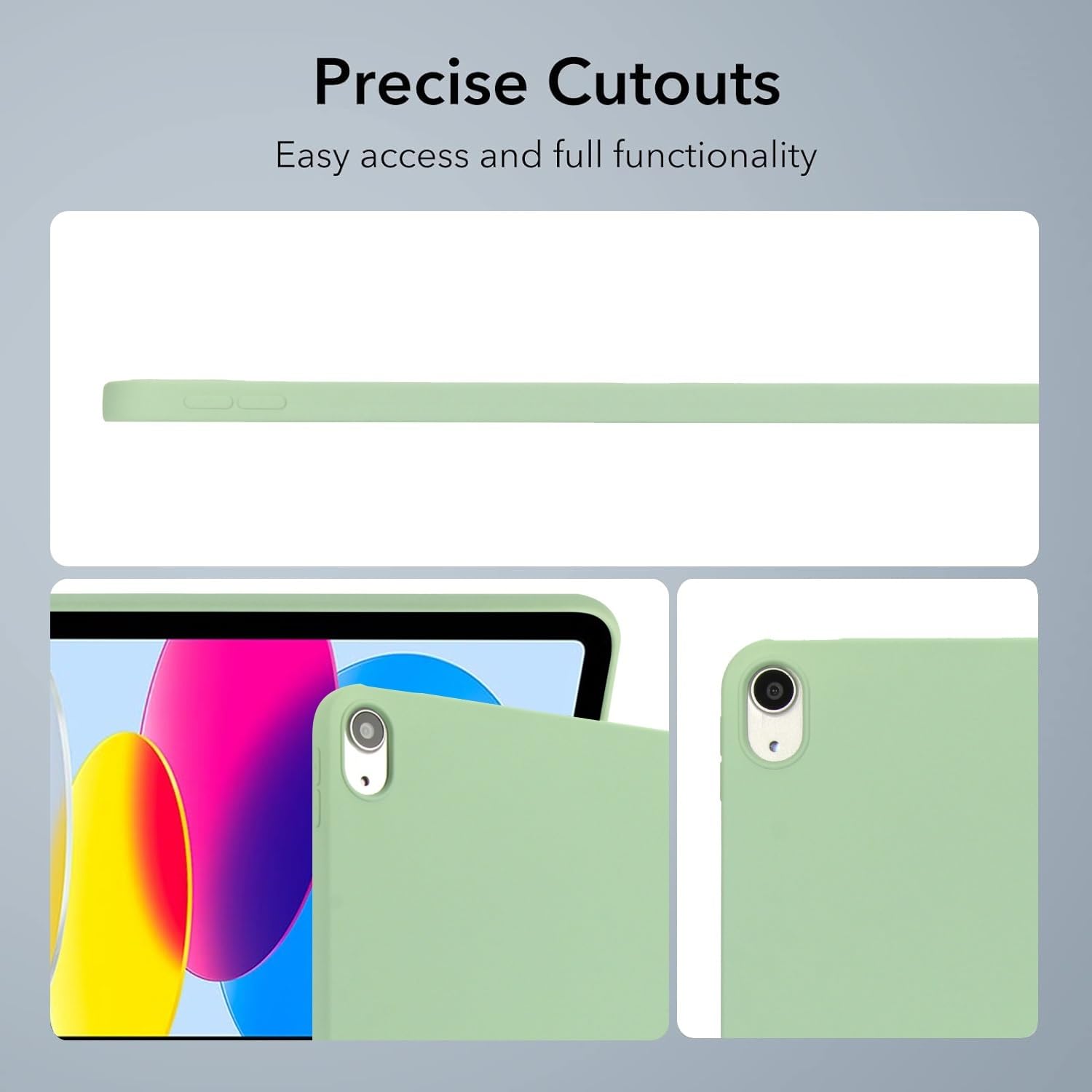 Precise Cutouts  
Easy access and full functionality