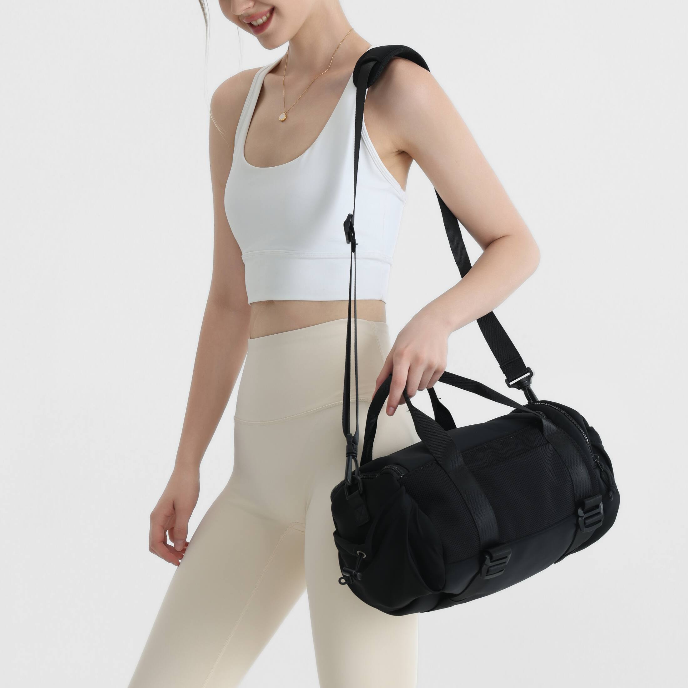 Alt View 2. Hynes Eagle - Motion Mini Duffel Bag - Black.