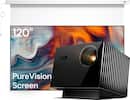 120" PureVision Screen
1000 ANSI Lumens
Vertical Lens
AORO
Shitt
Vateriom
Peootyce