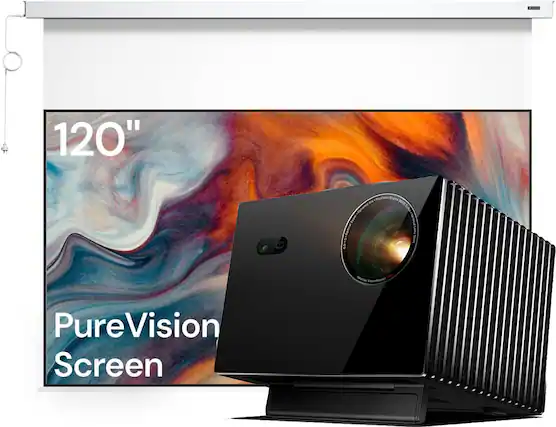120" PureVision Screen
1000 ANSI Lumens
Vertical Lens
AORO
Shitt
Vateriom
Peootyce